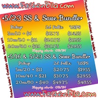 a flyer with the words s & save bundle